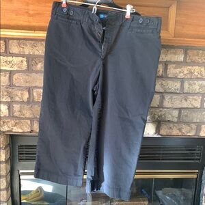 Womens black size 14 petite culottes (r)elativity brand guc